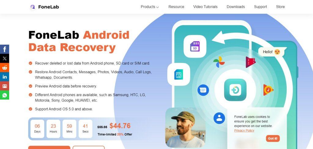 FoneLab - Android Data Recovery Mac OS