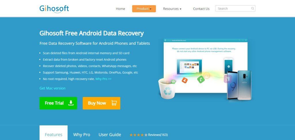 Gihosoft Free Android Data Recovery