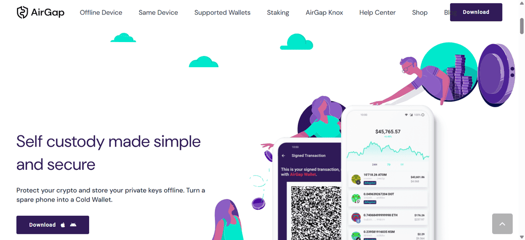 Airgap vault Wallet
