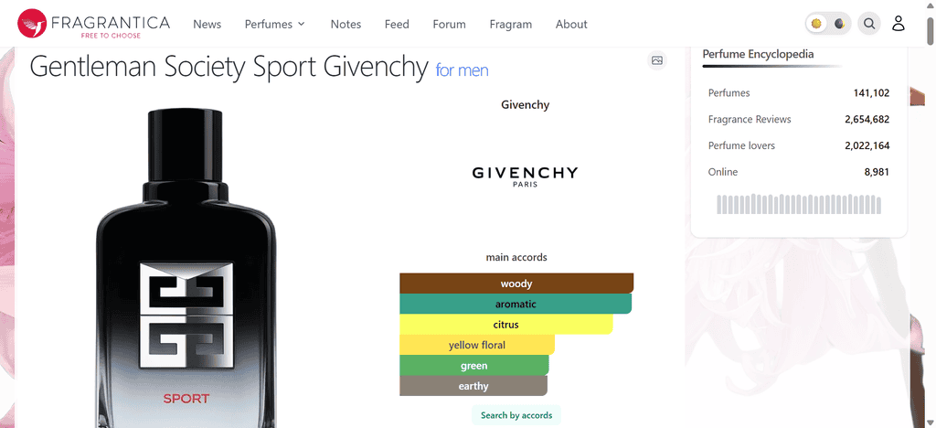 Givenchy Gentleman Society Sport