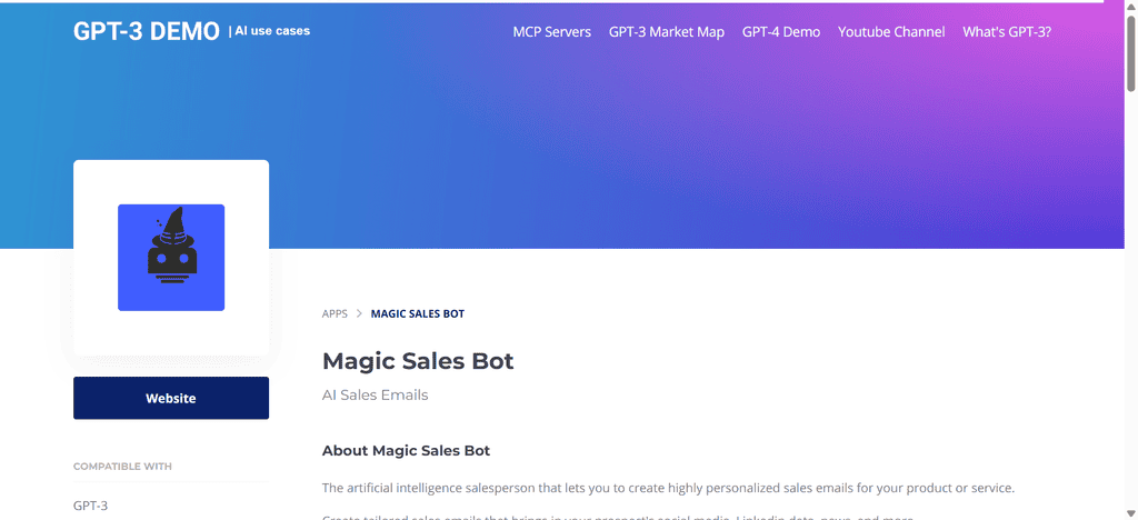 Magic Sales Bot
