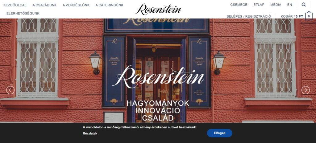 Rosenstein Vendéglő (Best Hungarian Restaurants In Budapest)