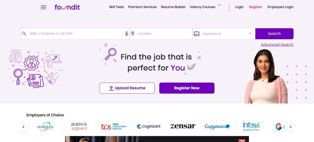 Foundit (Best job app in India)