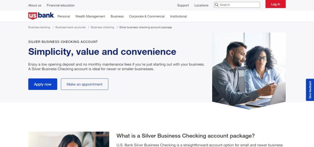 U.S. Bank Silver business Checking