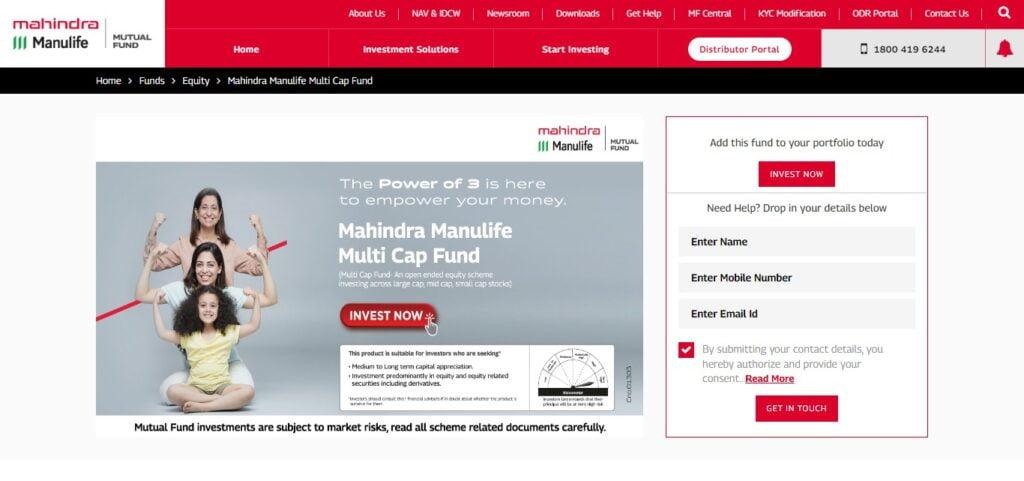 Mahindra Manulife Multi Cap Fund