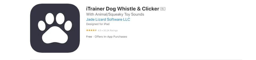 16.iTrainer Dog Whistle & Clicker