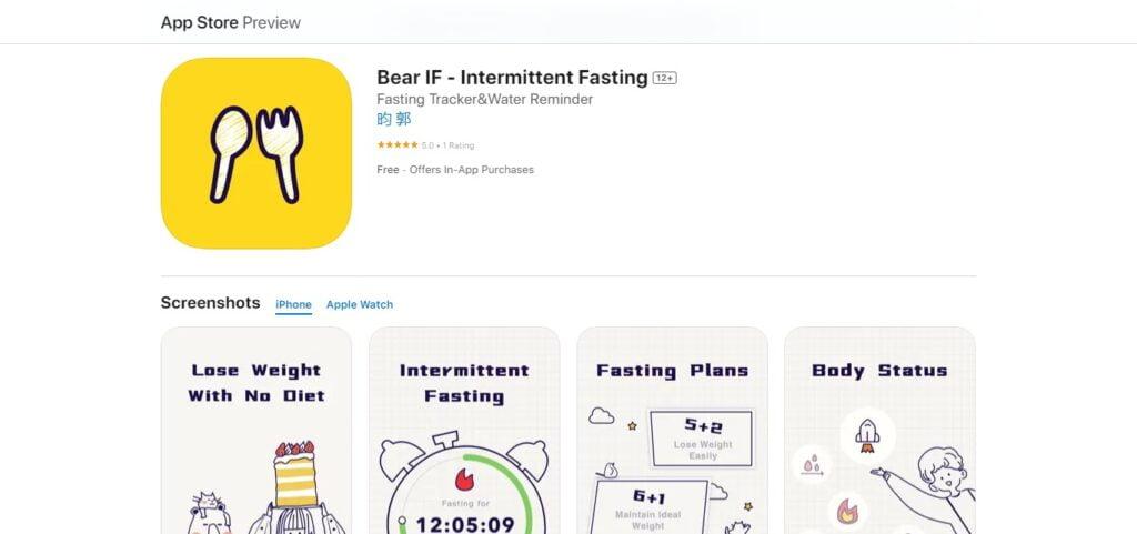 Bear IF- Intermittent Fasting
