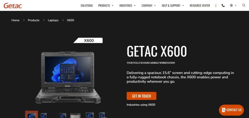Getac X600