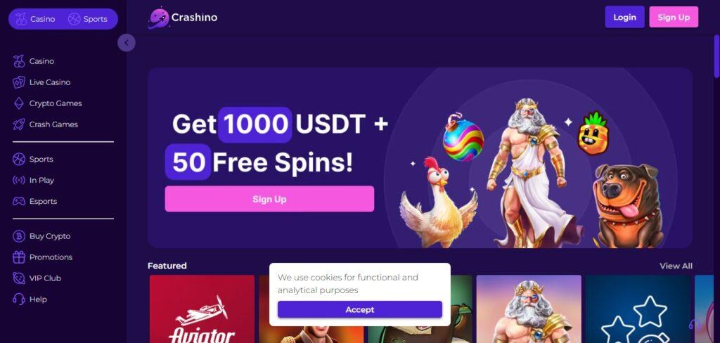 Crashino Casino