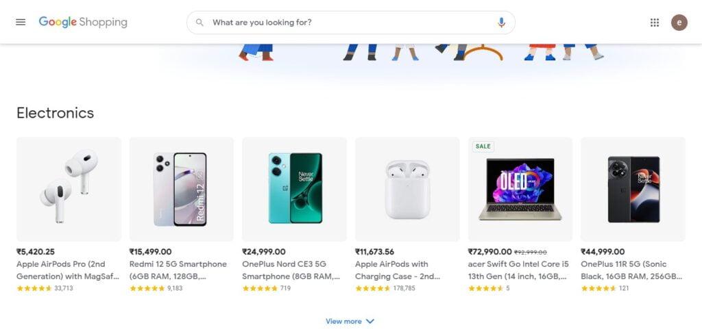 Google Shopping