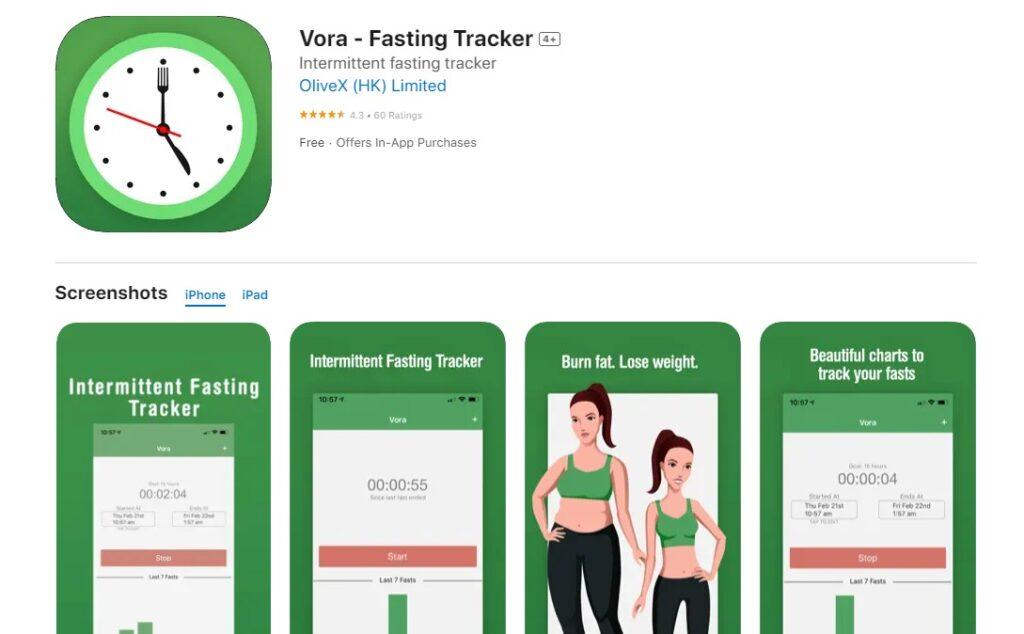Vora- Fasting Tracker