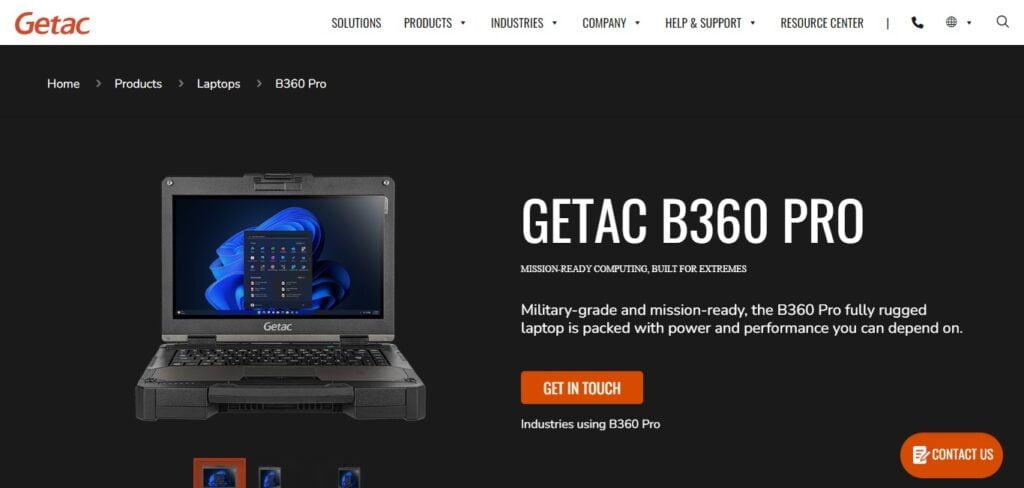 Getac B360 Pro