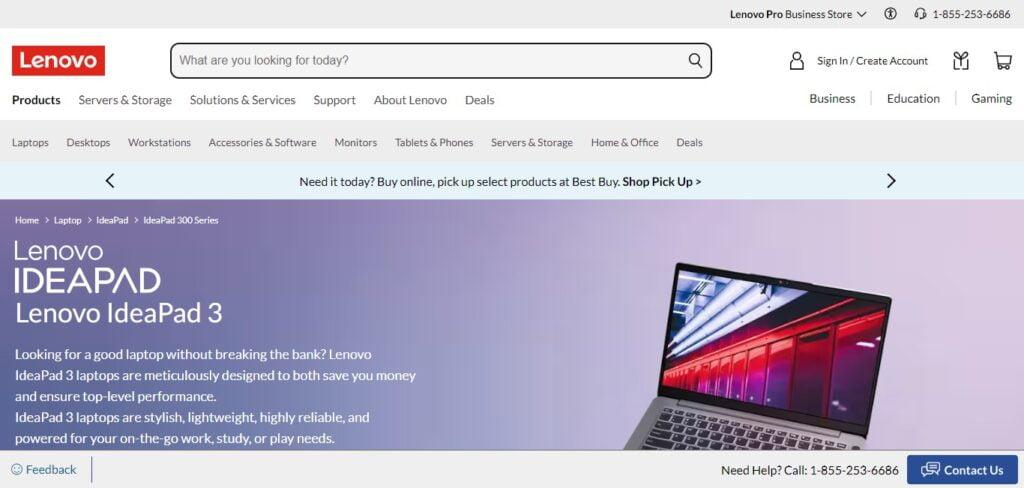 Lenovo IdeaPad 3