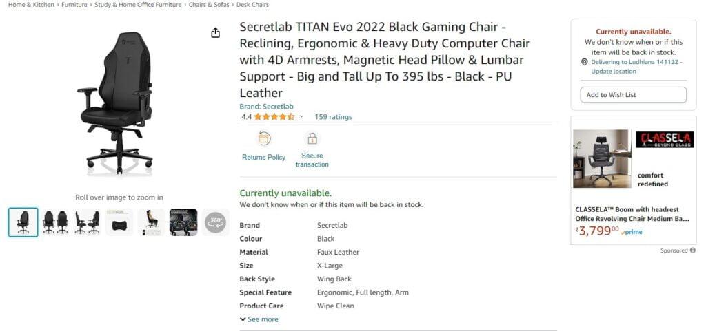 Secretlab TITAN Evo 2022