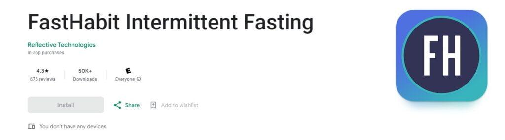 FastHabit Intermittent Fasting