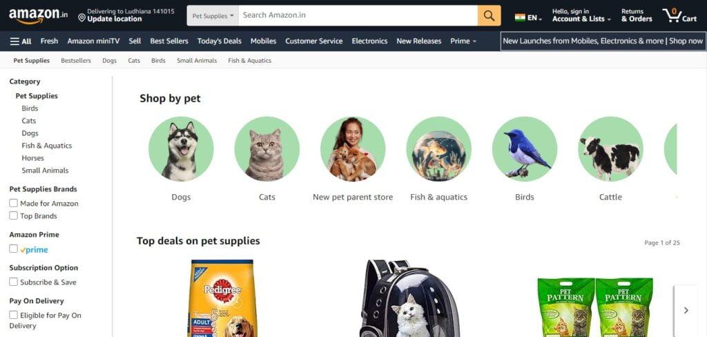 Amazon Pets