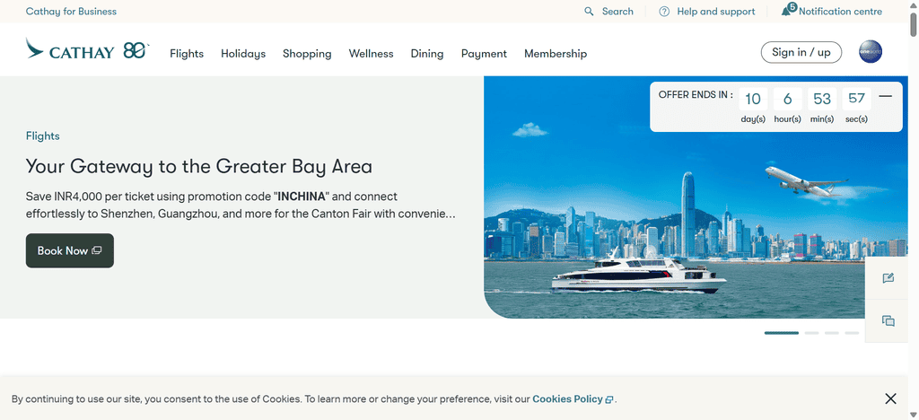 Cathay Pacific Airways