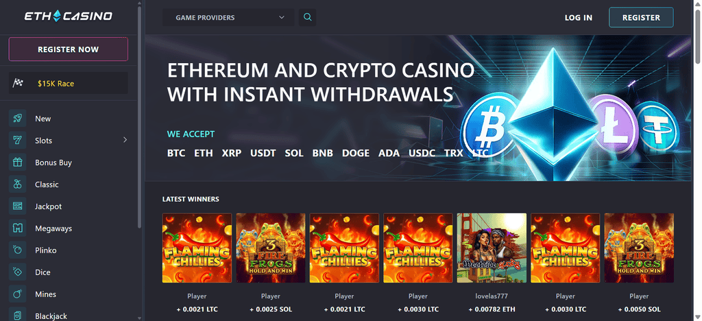 Ethereum casino