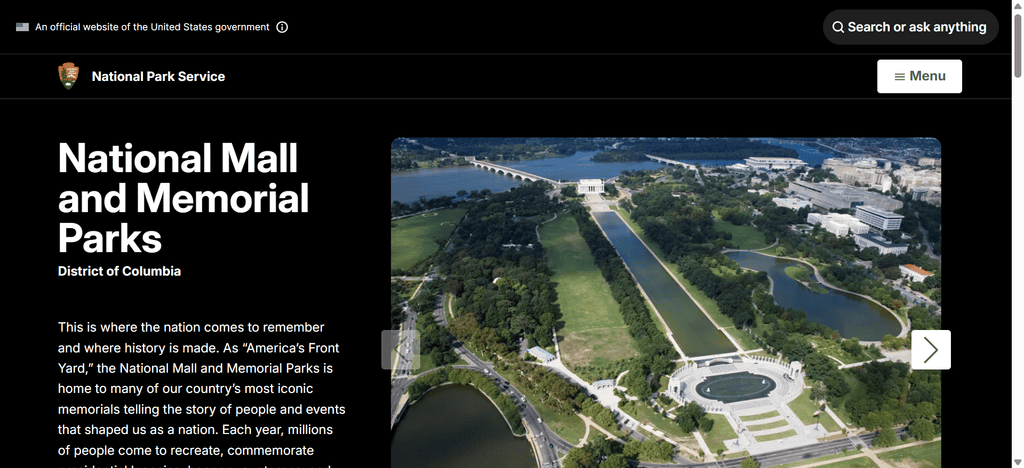 National Mall and Memorial Parks, Washington, D.C., USA