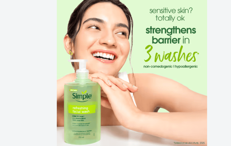 Simple Kind To Skin Refreshing Facial Wash