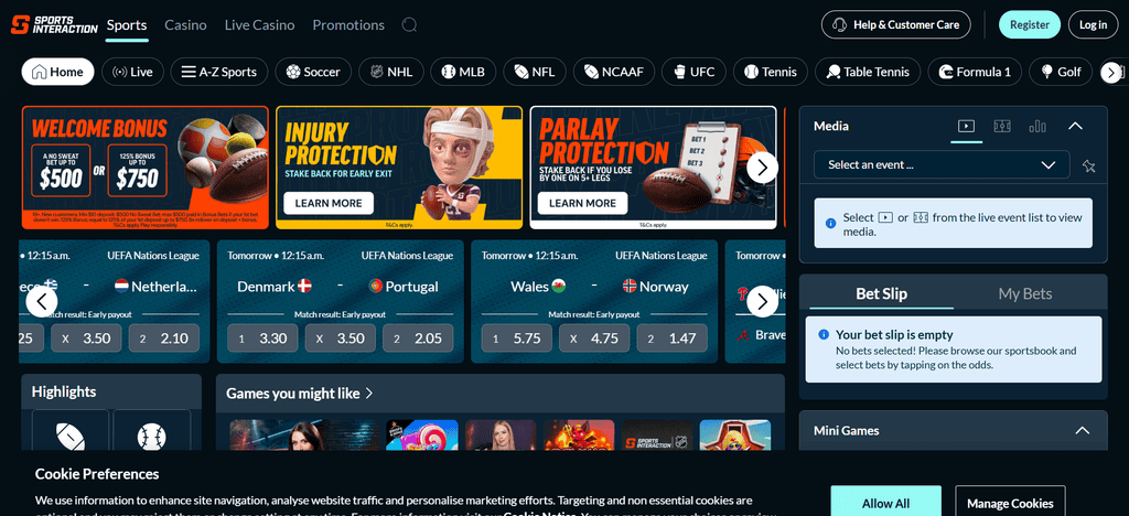 Sports interaction