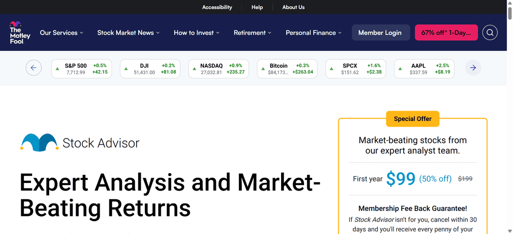 Motley Fool Stock Advisor