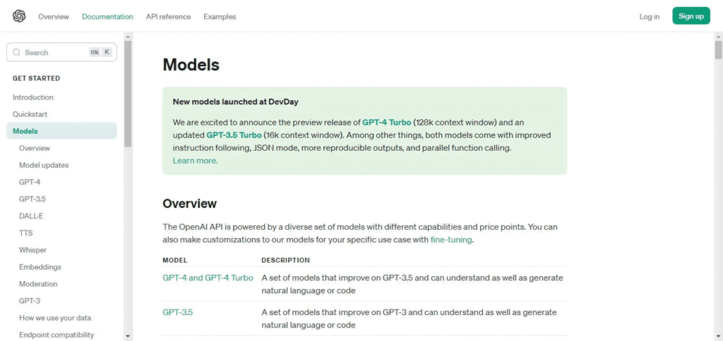 OpenAI GPT Models