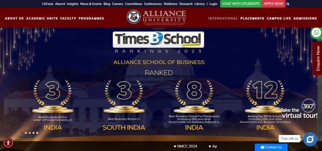 Alliance University, Bangalore