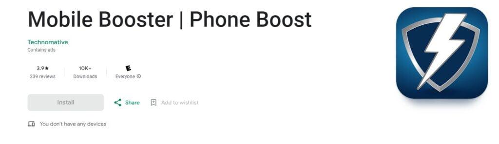Mobile Booster | Phone Boost