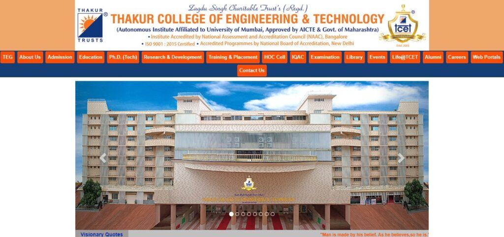 Thakur College of Engineering and Technology