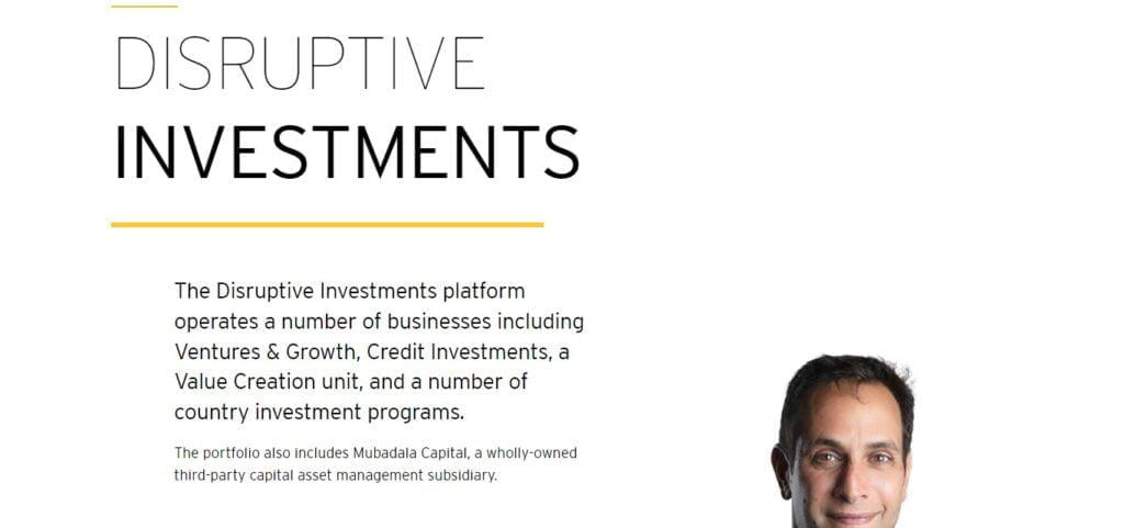 Disruptive Investments