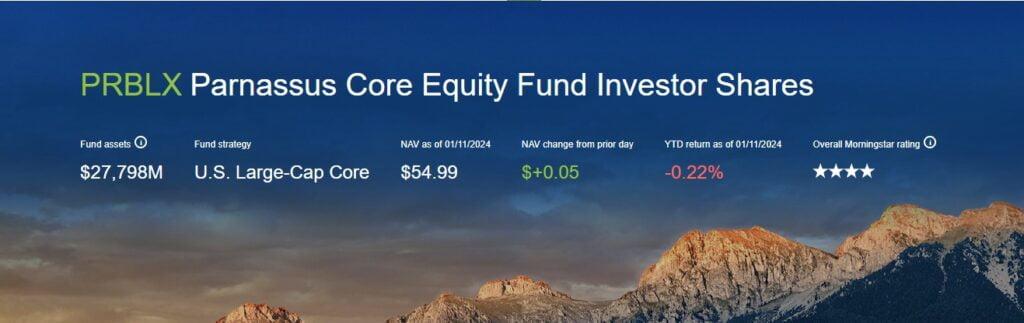 Parnassus Core Equity Fund