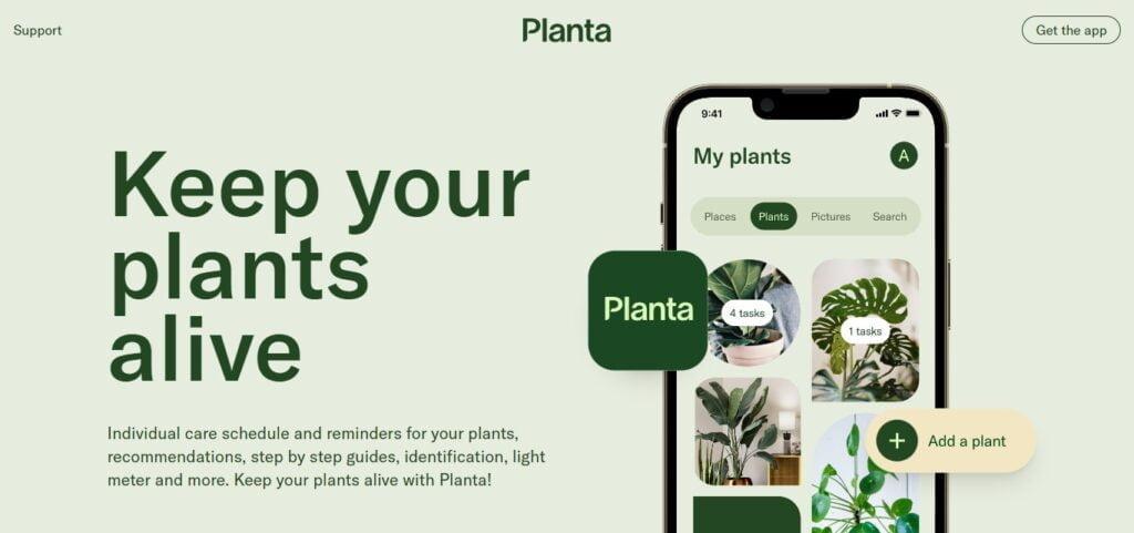 Planta: Keep your plants alive