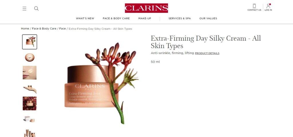 Clarins Extra-Firming Wrinkle Control Firming Day Cream