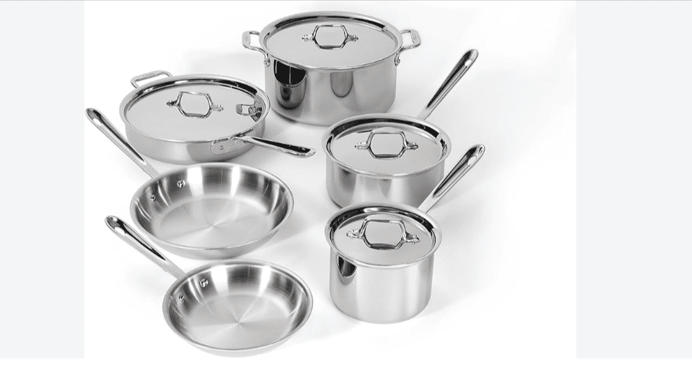 All-Clad’s D3 line of cookware