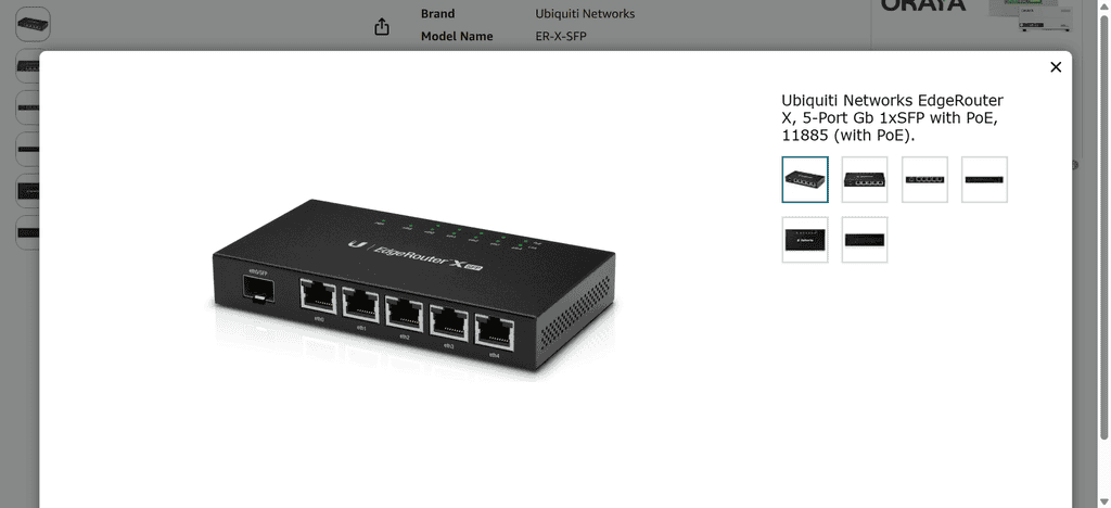 Ubiquiti EdgeRouter X