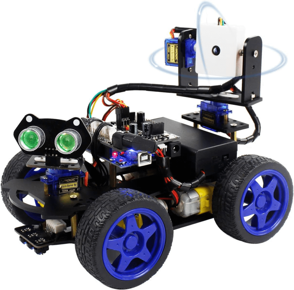 Yahboom UNO R3 DIY Smart Robot Car Kit (Top Smart Robots To Gift Your Kids)