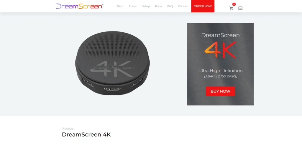 DreamScreen 4K TV Backlighting Kit