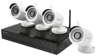 Samsung Wisenet 4-Channel 4MP Security System