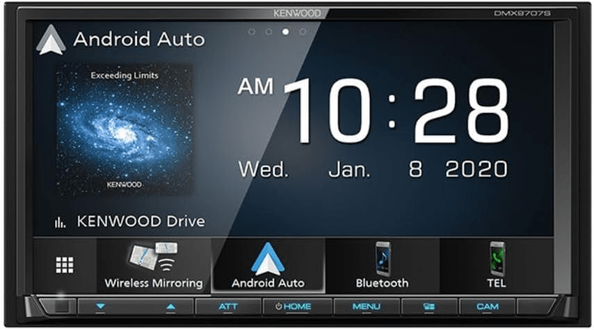 Kenwood DMX9707S (Top Apple CarPlay Wireless Adapters to Make Driving Safe)