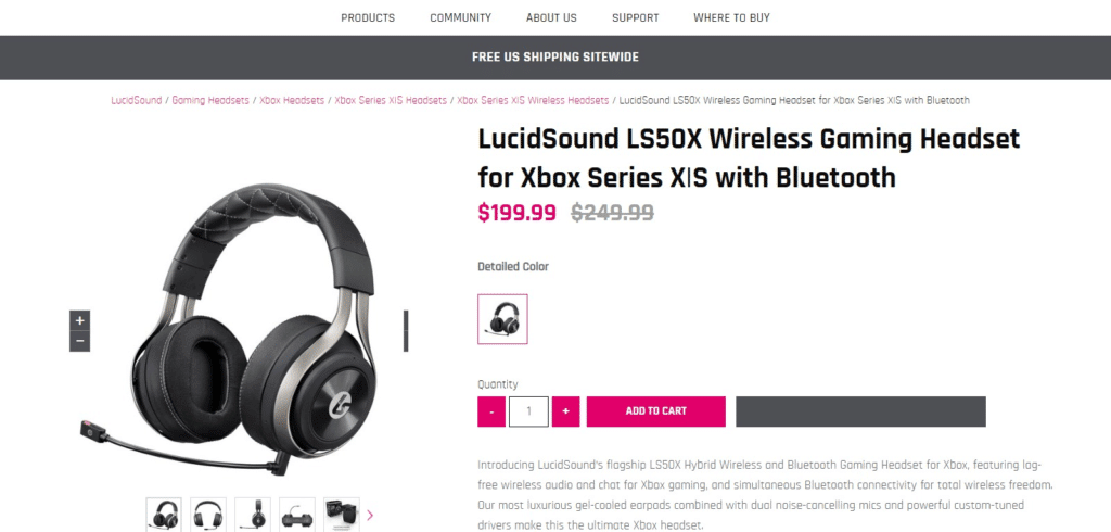 LucidSound LS50X Wireless