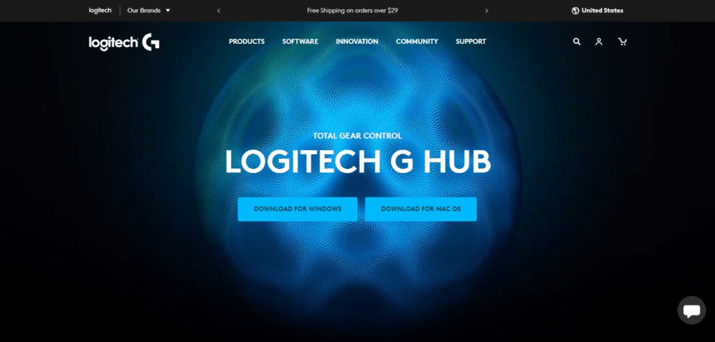 Logitech G HUB (Best RGB Software to Keep Rainbows at Your Fingertips )