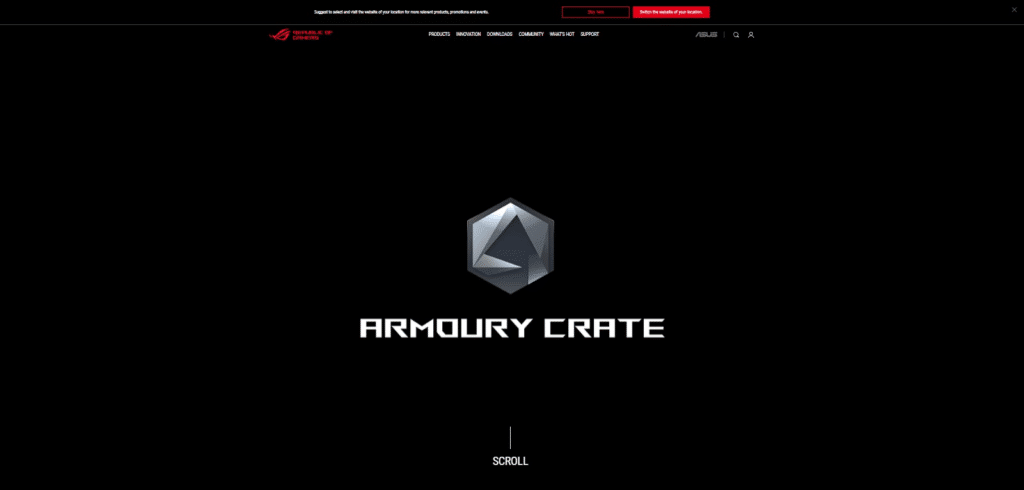  ROG Armoury Crate