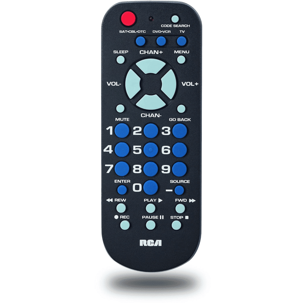 RCA RCR503BZ 3-Device Palm-Sized Universal Remote