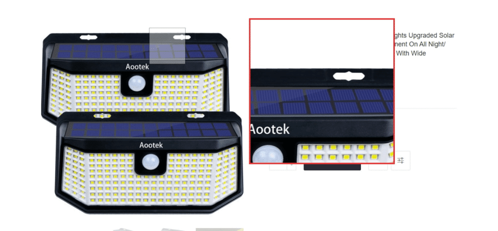 Aootek Solar Outdoor Lights