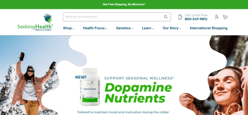 Seeking Health (Top Brand Of Magnesium Glycinate)