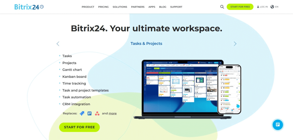 Bitrix24 (Best Self-hosted Social Networking Community Software)