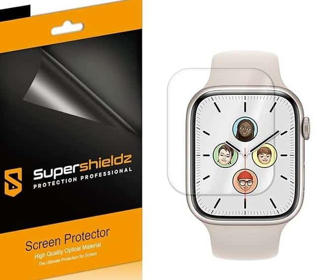Supershieldz 6 Pack Screen Protector for Apple Watch