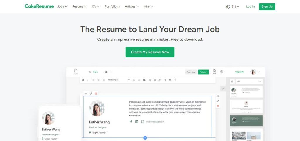 CakeResume