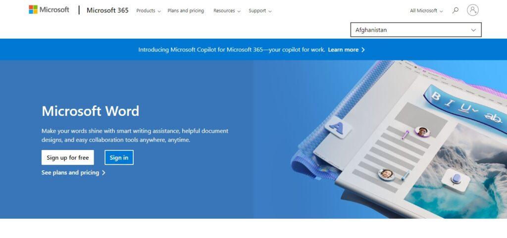 Microsoft Word